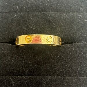 Cartier mini love Gold Women's Ring